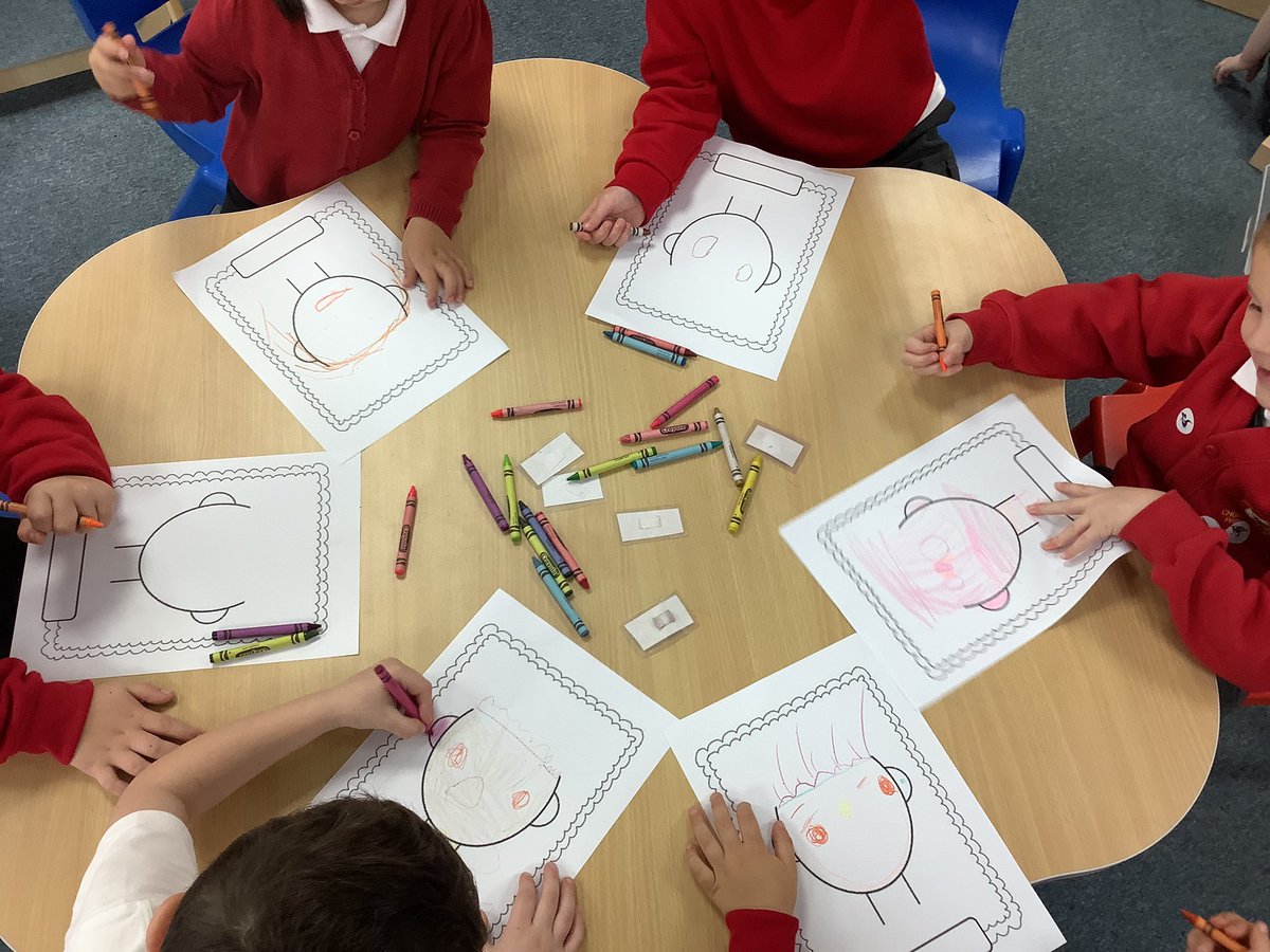 HasReception's tweet photo. @HasReception are thinking about ourselves! How different, wonderful and unique we each are as we start at Big School @allsaintsce 

#SchoolInduction
#SeptemberTerm
#NewTerm https://t.co/RCOaEVGs43