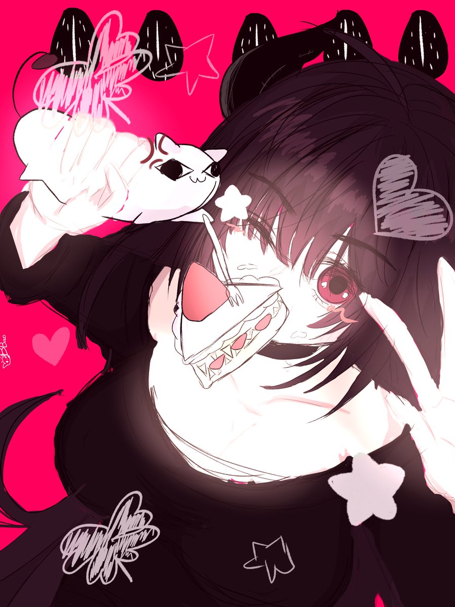 Bambibbao's tweet photo. My dear commy Senpai @comdost_vtuber 🫪 https://t.co/githPEsC5B
