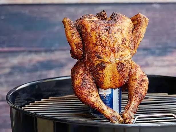 mik61scot's tweet photo. Cooked vertical, impaled on an open can of beer is the Australian way.
But they’re all girls now….🤔
#BeerCanChicken https://t.co/pARELTgPk2