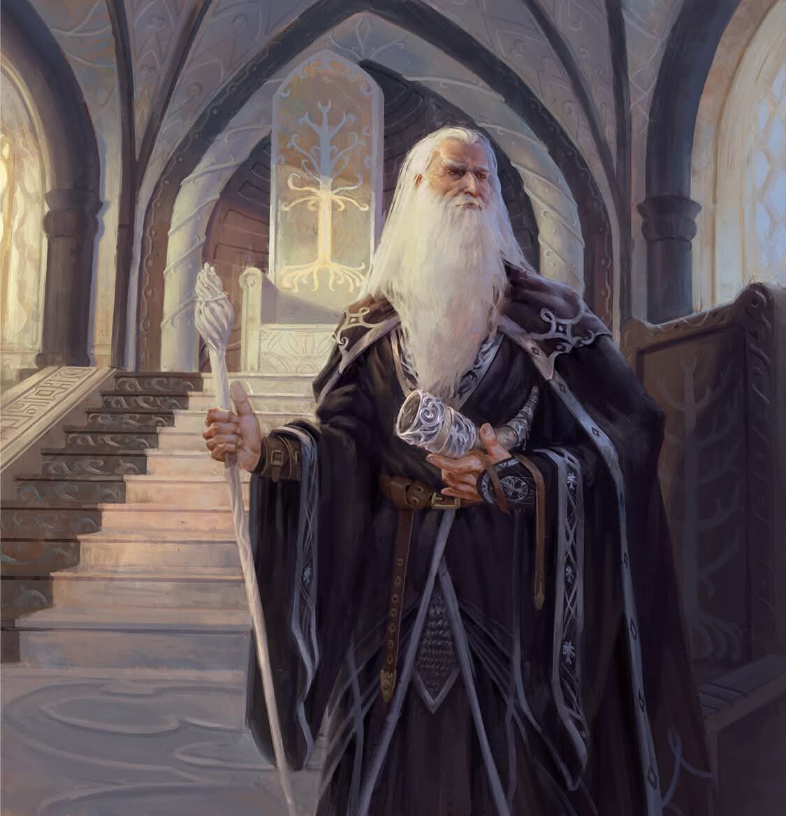 SeanMac67914982's tweet photo. Denethor by Kuo Yang https://t.co/fJdmlZmZkh
