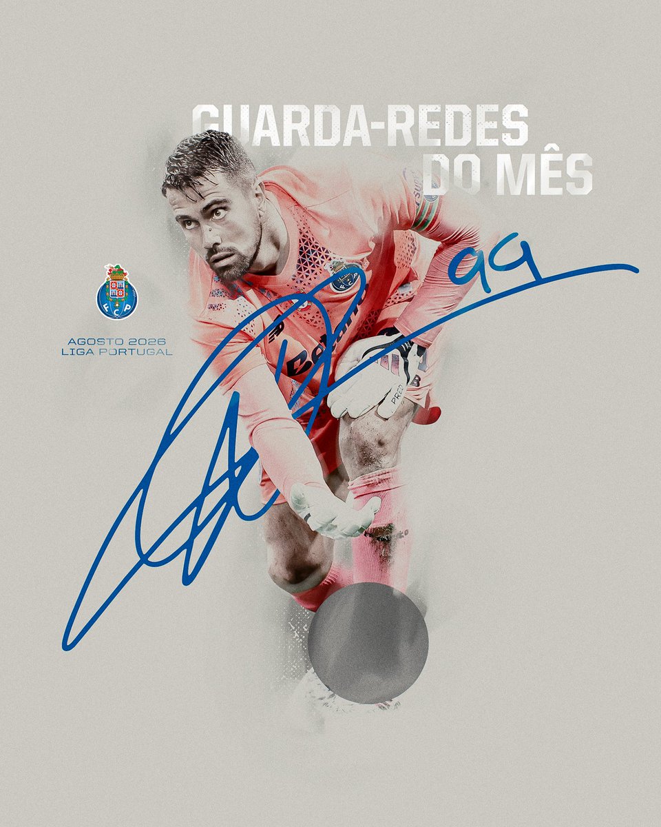 portistas2023's tweet photo. S. Diogo Muralha Costa foi o Melhor Guarda-Redes da Liga em Agosto 🎖️

Arrecadando o 16º prémio mensal. 

Parabéns Capitão 💙💙💙

#diogocosta #ligaportugalbetclic #PortoDeHonra #RumoAo32 #rewards https://t.co/x3NxE42gdV
