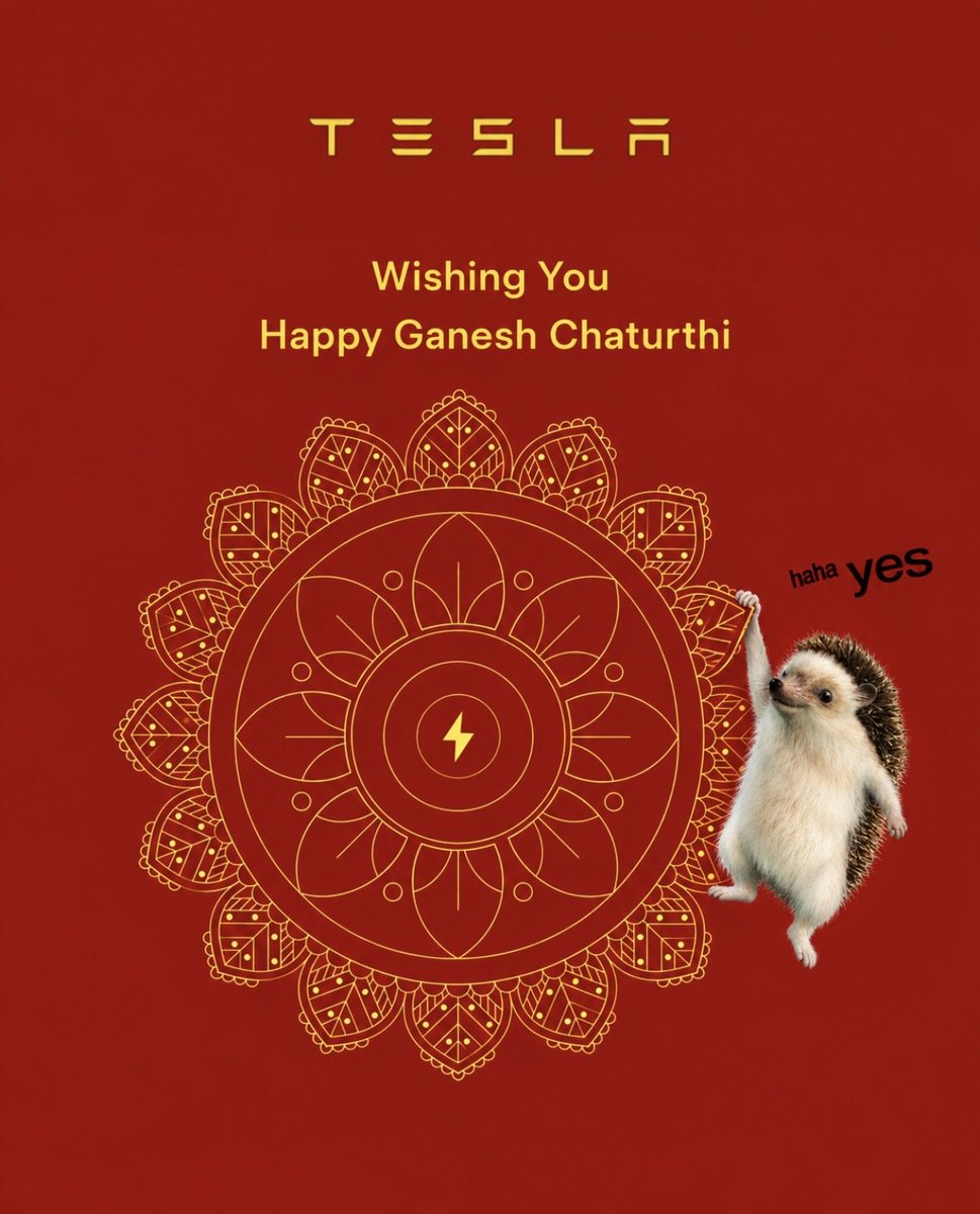 RizoTeslaMeme's tweet photo. happy ganesh chaturthi haha 🇮🇳 https://t.co/er9KwHXeBQ