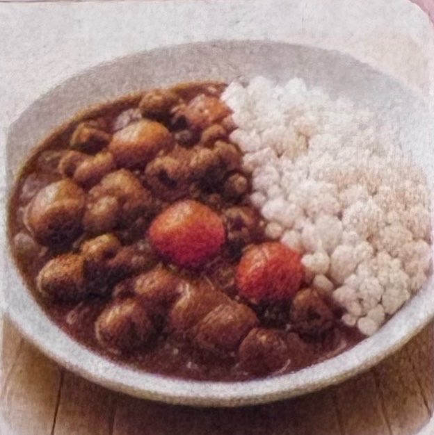 kaeruko_169's tweet photo. AI系チラシ、本当に本当に受け付けないのでやめて欲しい😇特に食べ物は見ててゾワゾワする。（両方とも🍛） https://t.co/KnLvlIcTlp