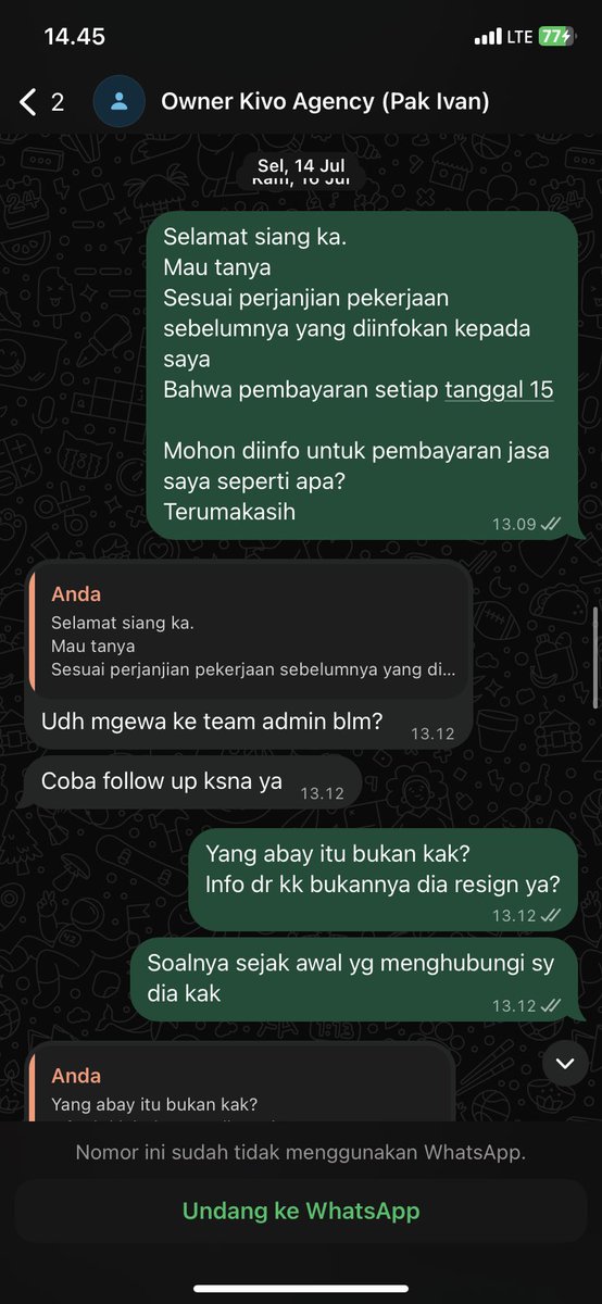mpid__'s tweet photo. Ini bukti chatt dg owner (katanya) https://t.co/tf8pTpeuqh