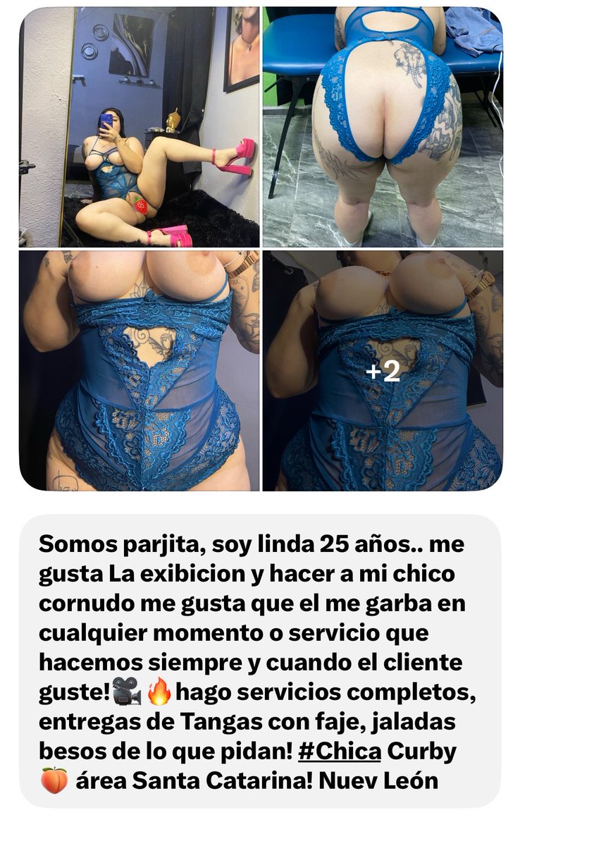 Mty100Single's tweet photo. Somos parjita, soy linda 25 años.. me gusta La exibicion y hacer a mi chico cornudo me gusta que el me garba en cualquier momento o servicio que hacemos siempre y cuando el cliente guste!🎥🔥hago servicios completos, entregas de Tangas con faje, jaladas besos de lo que pidan!😈😈 https://t.co/qhHS9f2nZN