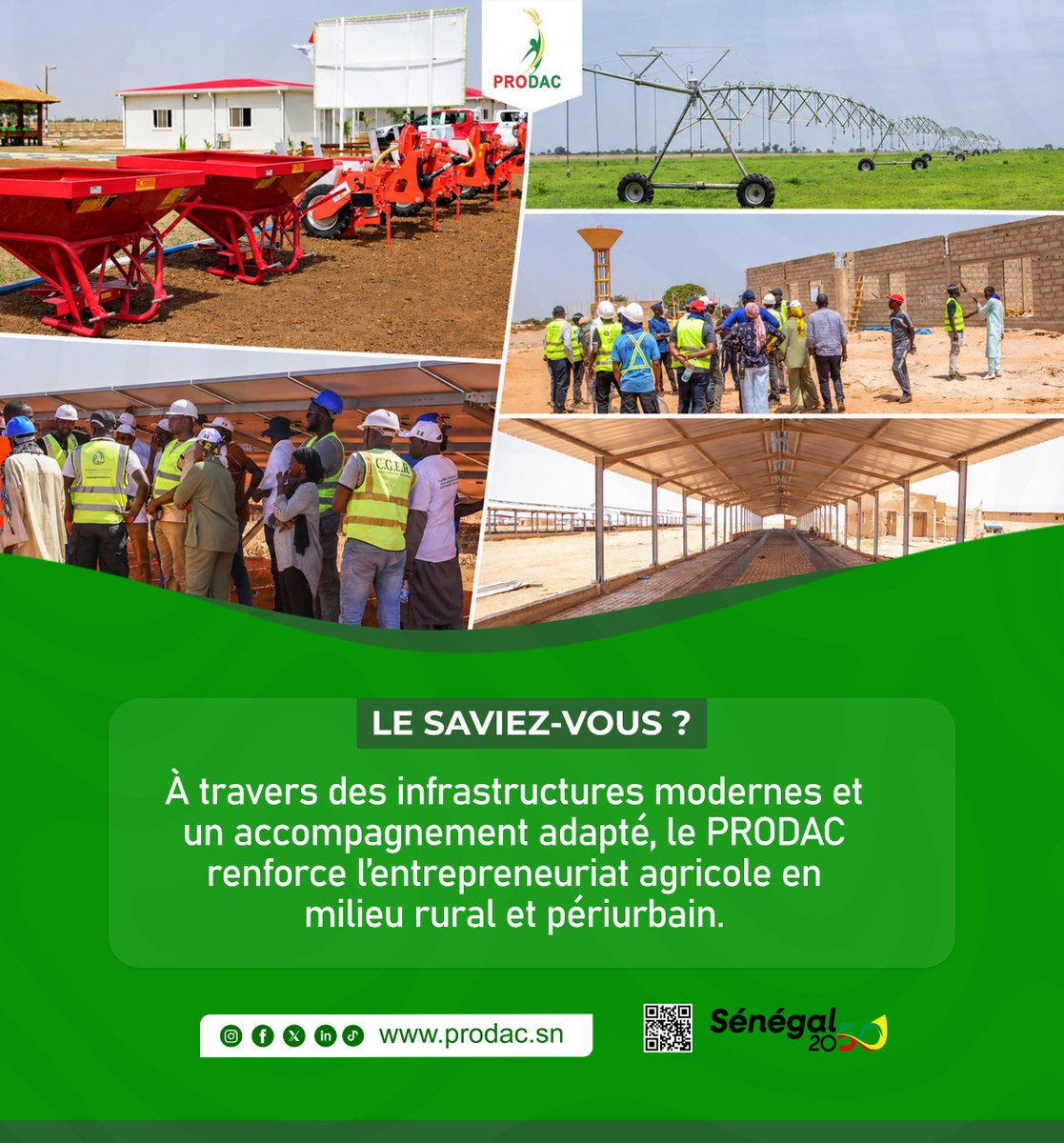 ProdacSenegal's tweet photo. Osez entreprendre, développez vos compétences et saisissez les opportunités qui s’offrent à vous. Chaque initiative peut devenir un projet, et chaque projet peut contribuer à construire votre avenir.
Bonne journée à toutes et à tous !
#Prodac https://t.co/vcIUqOXxv4