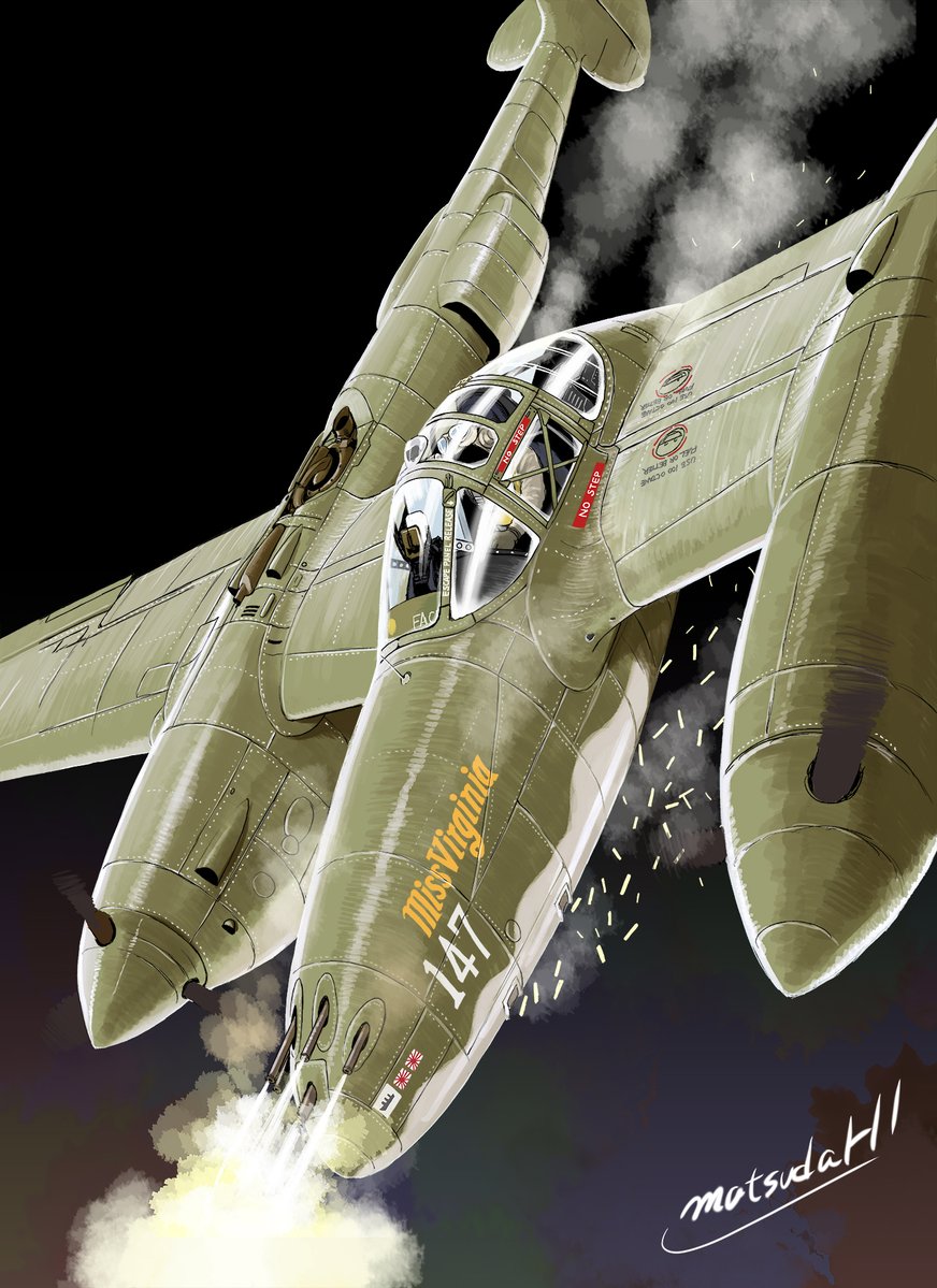 matsudaHI's tweet photo. Lockheed P-38 https://t.co/N5lFchalUn
