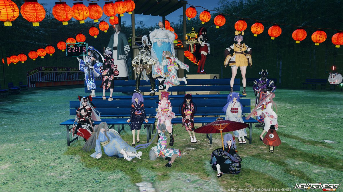 ship41458830's tweet photo. #PSO2NGS #夏祭り撮影会
先日はチーム「ORACLE」さん主催の「夏祭り撮影会」ありがとうございました！
納涼祭といった感じもあり楽しかったです♪ https://t.co/VP7fUWsGFY