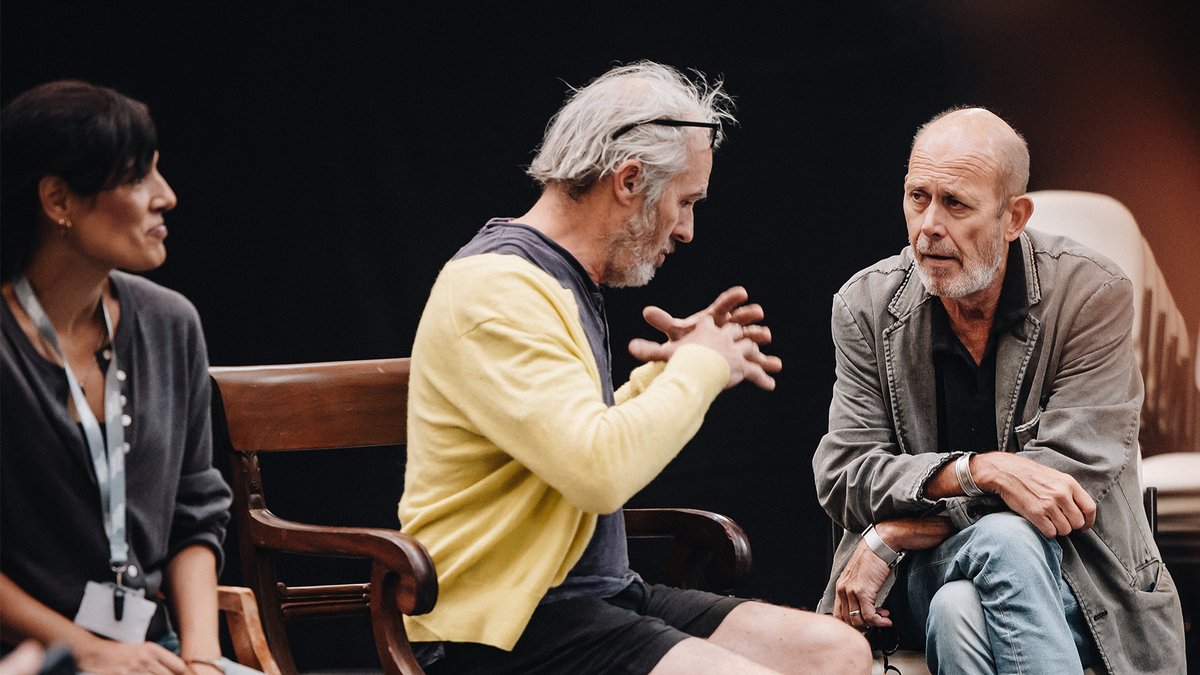 TLOOPlay's tweet photo. Inside #TheLivesOfOthers during our second week of rehearsals.    📸: Danny Kaan https://t.co/Ry3bhUbFWE