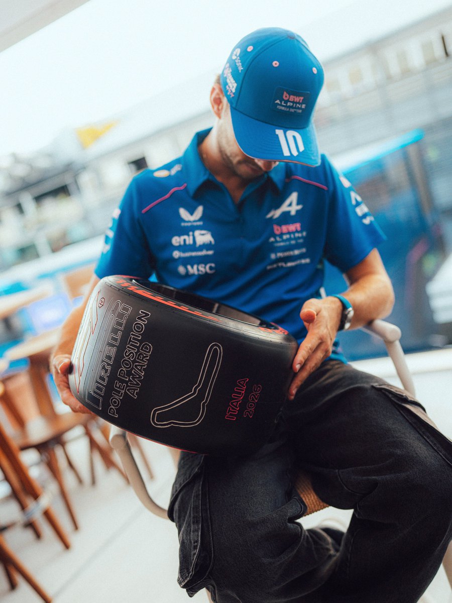 AlpineF1Team's tweet photo. Completing our European season with a pole position and a handful of points 🇮🇹🇪🇸

Time to keep going 👊 https://t.co/ipmhMAvKjt