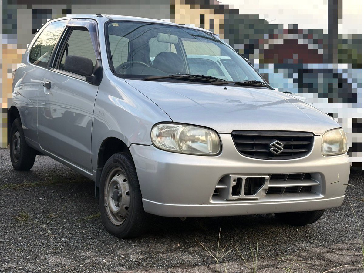 chinso_girl's tweet photo. 【売ります！】
HA23V アルト
・走行距離12万キロ台
・5MT
・FF
・一時抹消（車検無し）
・サビ少なめで長生きしそう！
・お値段20万円！

兵庫県から！
車検や現車確認時、駅からの送迎も可能ですのでご相談ください！
その他詳細はDMにて！
 #車売ります https://t.co/9BKrAEmqbh