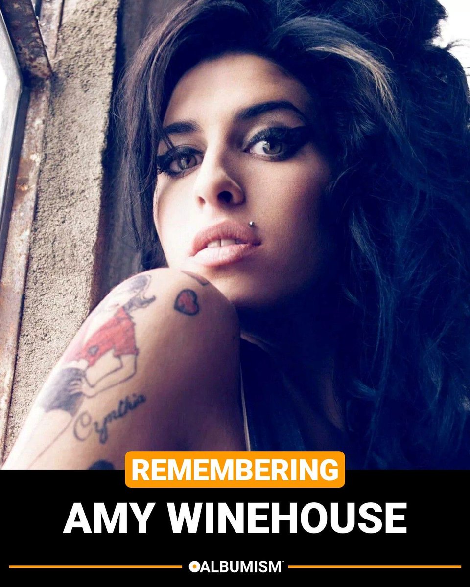 Albumism's tweet photo. Remembering Amy Winehouse today on what would have been her 43rd birthday (born September 14, 1983) | Explore her musical legacy (including audio &amp; video highlights) here: https://t.co/mwCtLstkfI https://t.co/cGpjxdENlV