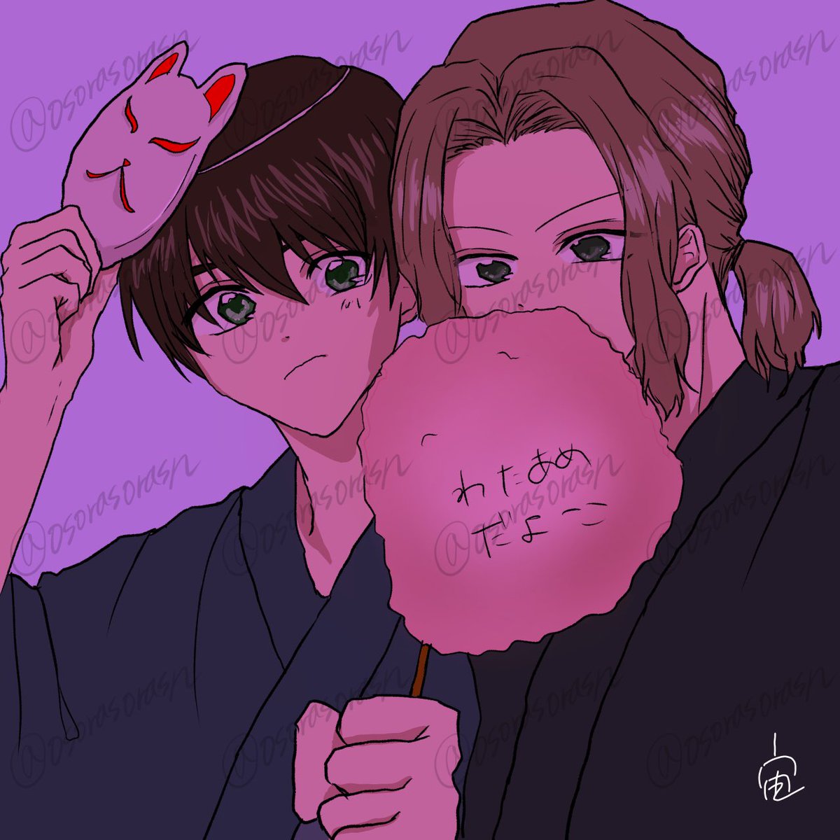 osorasorasn's tweet photo. 3年前に描いたヨーケン https://t.co/cJaiGernxy