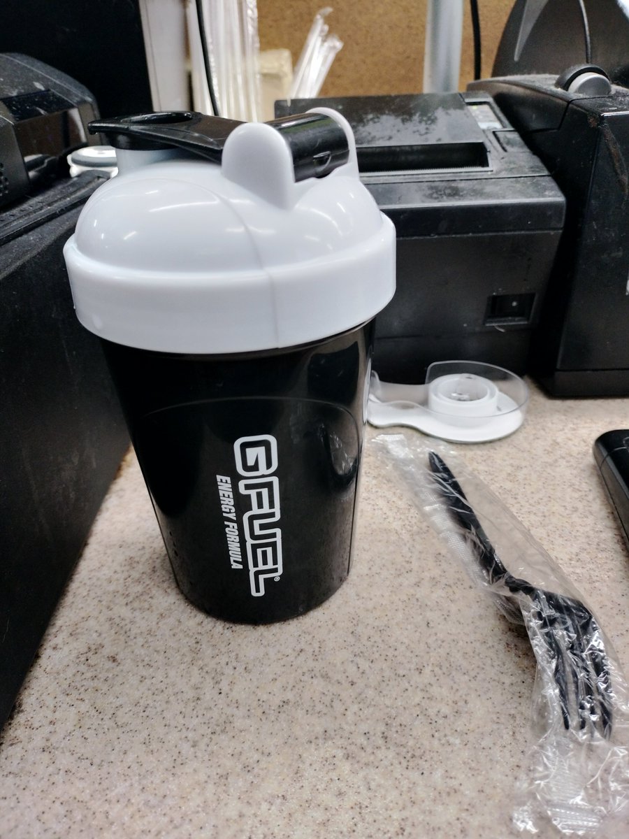 Phanton_Ryder's tweet photo. Flavor of the day?? BLUE BOMBER SLUSHIE!! What's in your cup today?? 
@GFuelEnergy #gammalabs #gfuel https://t.co/nhvJDzKpvX