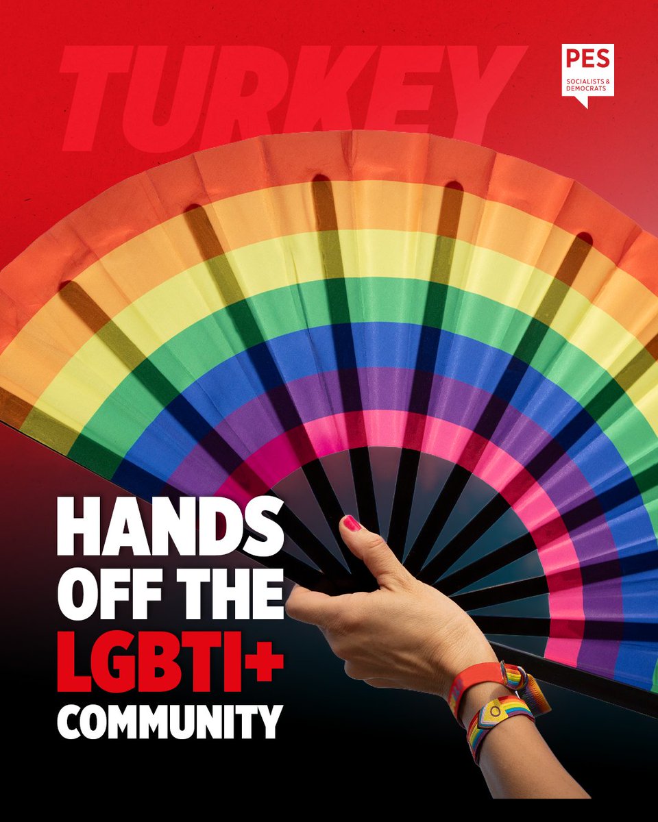 PES_PSE's tweet photo. 🇹🇷🌈 We condemn yet another escalation in repression in Turkey. This weekend, police arrested dozens of people, including LGBTI activists, and raided several associations, while authorities blocked websites and social media accounts connected to LGBTI organisations.
This is a new attack on people’s rights and freedoms and is in clear contradiction to Turkey’s international obligations and its duty to protect the fundamental rights of all citizens.