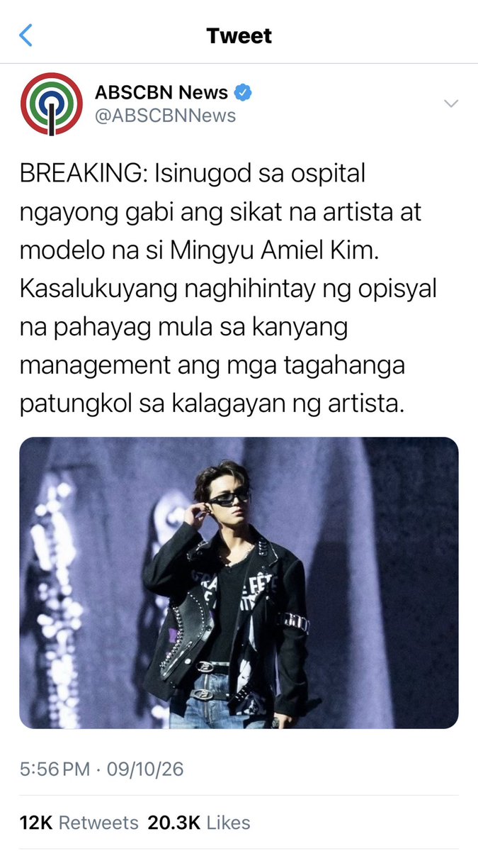 mwessiah's tweet photo. falling — a filo #minwon au

nasa rurok ng tagumpay ang artistang si mg amiel kim nang biglang bumagsak ang kanyang mundo dahil sa isang malubhang karamdaman. https://t.co/IzgBnIftL1