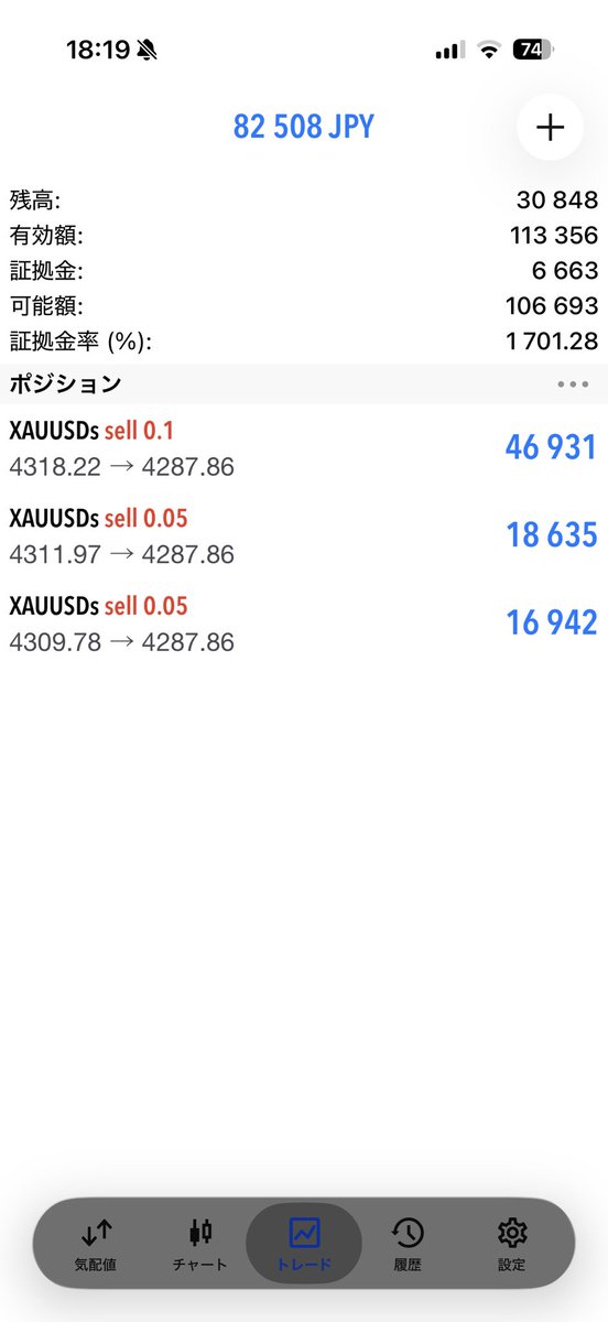 minato880fx's tweet photo. 誰でも出来る一撃260％達成🙌🏻
少額から増やすなら一回まとまったお金に増やしたい。このまま50万円目指すぜー🏃🏻‍♂️ https://t.co/FMZ2OPcZgs