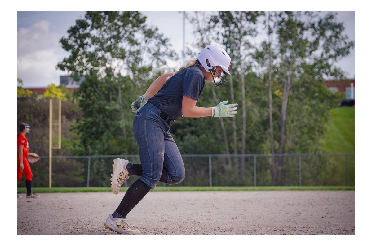 MiaB2030's tweet photo. Busy week! 🥎 First game action since my injury in late May. Felt great to be back! We went 2-0-1 in our friendly, picked up a couple hits and played solid behind the plate.

Also got some time in volunteering this week! ❤️
#OLSM #ClassOf2030 #Catcher #Firecrackers https://t.co/6ddlQZy2RX