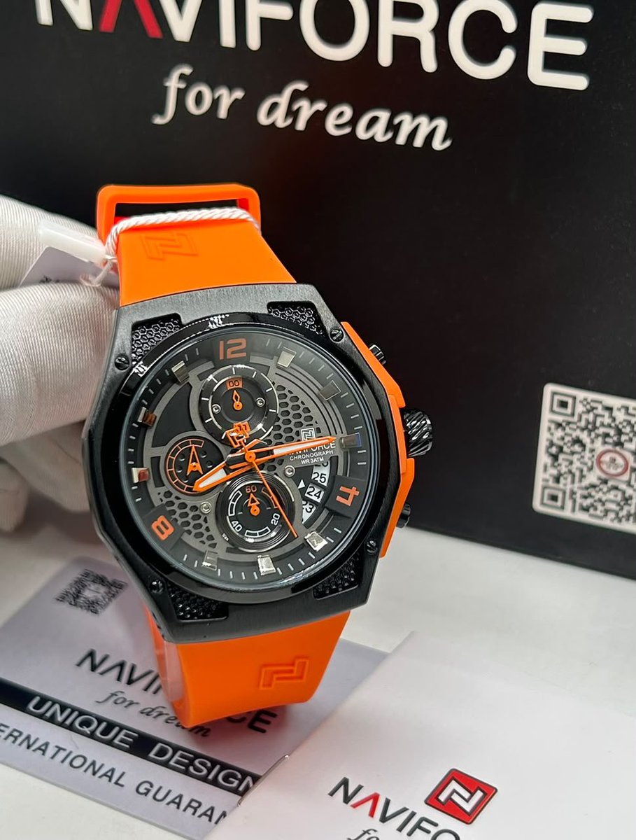 QLUXTimepieces's tweet photo. THE WATERPROOF RUBBER NAVIFORCE WRISTWATCH
( _Luminates , Resistivity , Accuracy , Flexibility , &amp; strength_ ) https://t.co/7ZbizVPpKo