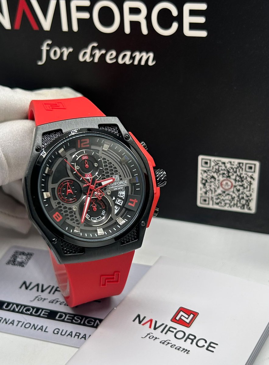 QLUXTimepieces's tweet photo. THE WATERPROOF RUBBER NAVIFORCE WRISTWATCH
( _Luminates , Resistivity , Accuracy , Flexibility , &amp; strength_ ) https://t.co/7ZbizVPpKo