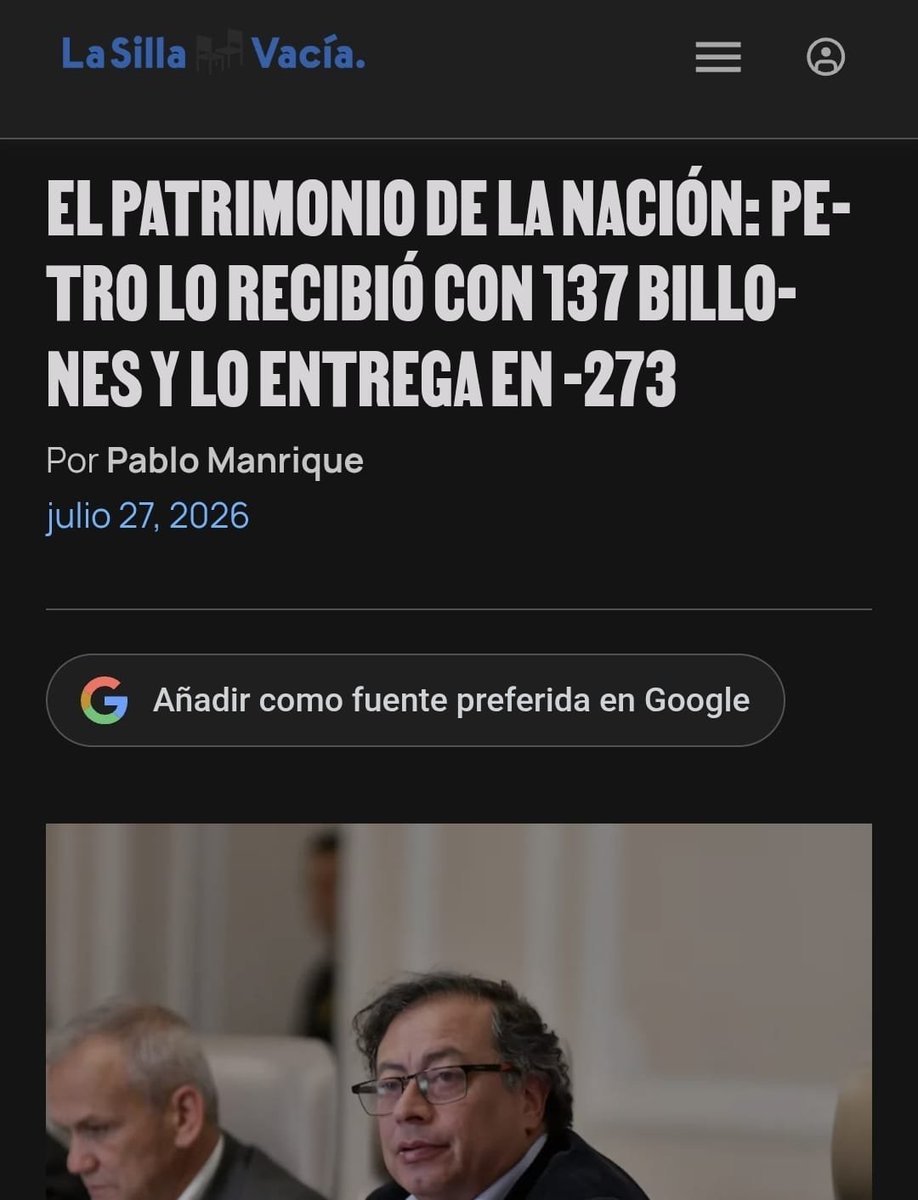 conejoblanco77's tweet photo. @petrogustavo Pagó la deuda con deuda mas costosa y fue como un irresponsable que compra ropa nueva, vendiendo la nevera. 

Replique esto. https://t.co/krU5Xxi2ig