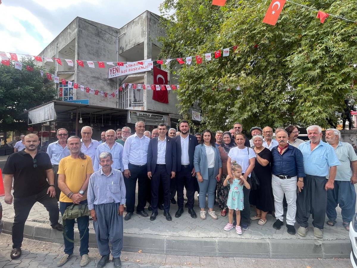 aniltanburoglu's tweet photo. Yeni Parti Karaisalı İlçe Başkanlığımızı açtık.
Karaisalı’da yol arkadaşlarımızla beraber adım adım iktidara yürüyoruz. https://t.co/MzKMs5L9xD