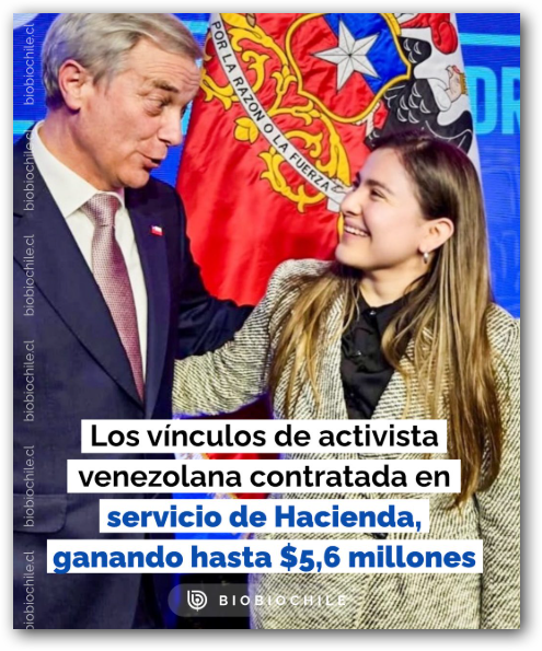 gene_llerena's tweet photo. Me parece impresentable q con fondos públicos se contrate EXTRANJEROS, con dudosas cartas de presentación/curriculum en esta "Administración" en cargos a "dedo" con millonarios sueldos, mientras existen miles de profesionales chilenos q cumplen en exceso los requisitos para ello; espero q el gobierno, a la brevedad prescinda de estos "servicios" q benefician a innominados "gestores" de partidos políticos q con recursos públicos se llenan los bolsillos.