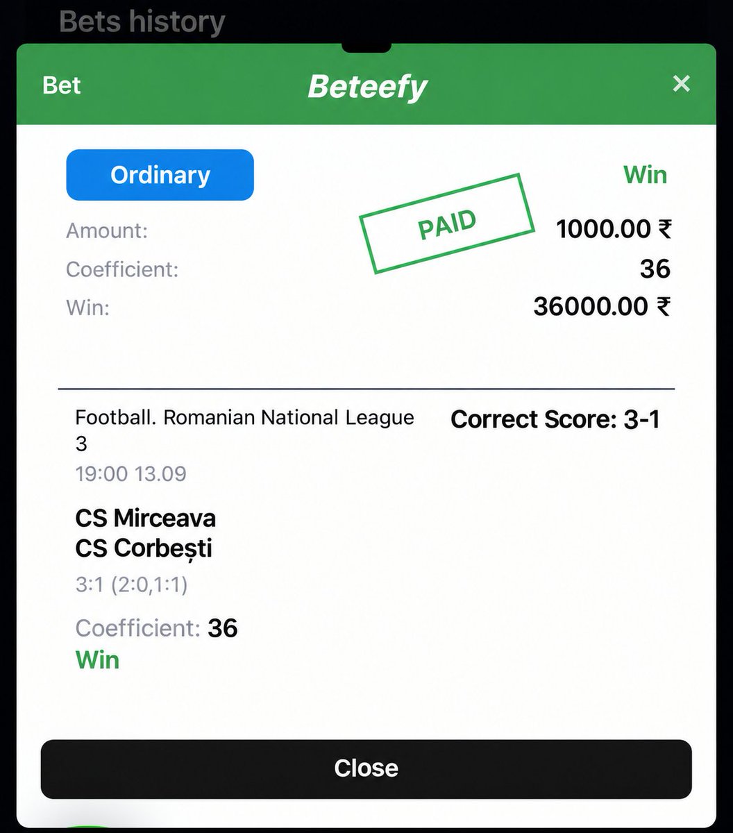 la10875025's tweet photo. Bet 1000Rs

Win 36000Rs

#LaCasaDeLosFamososMéxico #LaCasaDeLosFamososMéxicoMx #AAATriplemanía #obdk #EsIndignaciónSelectiva #SanCristóbal #LevanteUDBarça #OLFDreamOninPerú #EsIndignaciónSelectiva https://t.co/VCZHzw4zUI