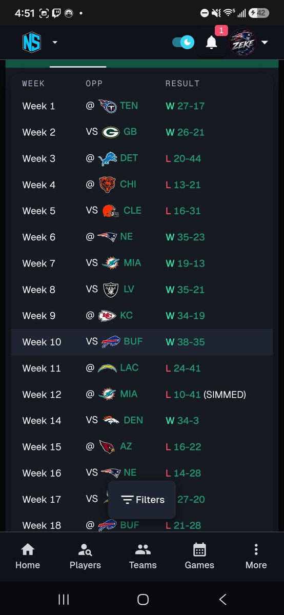 BearsMaddenGM's tweet photo. Continued from first message about broken tie breakers
@MaddenNFLDirect https://t.co/rOSR5kEOTd