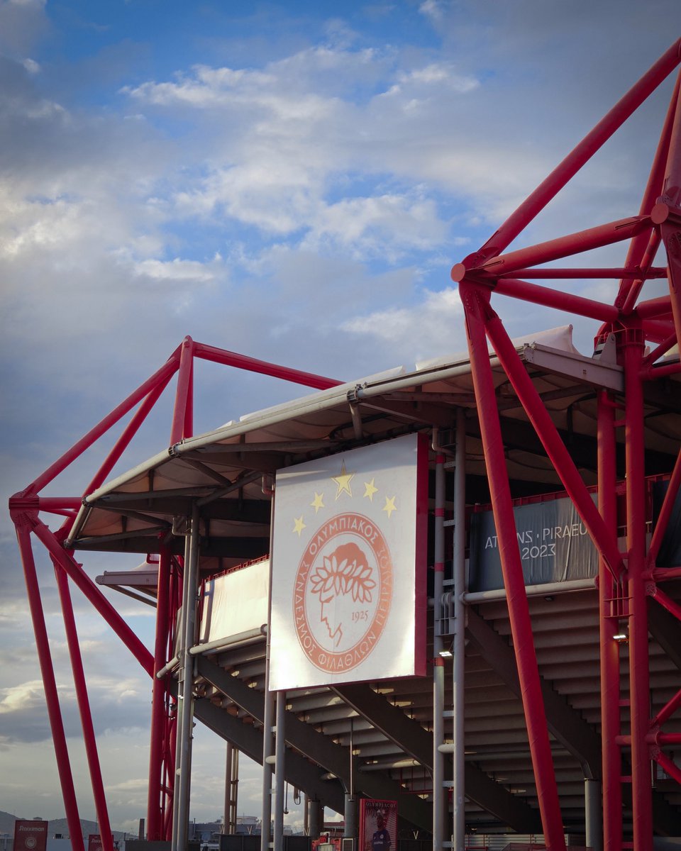 olympiacosfc's tweet photo. 🔴⚪️ A European match week is starting! 🏟️ https://t.co/STU8YUBvLb