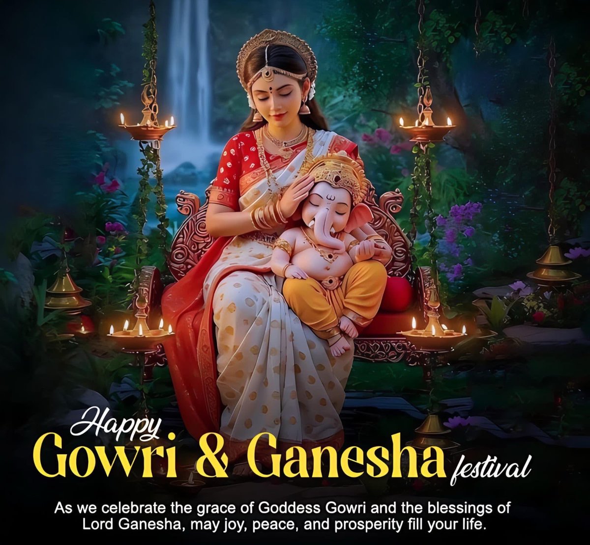 NandakumarMen20's tweet photo. Happy Ganesh Festival https://t.co/0vFVLdeyIk