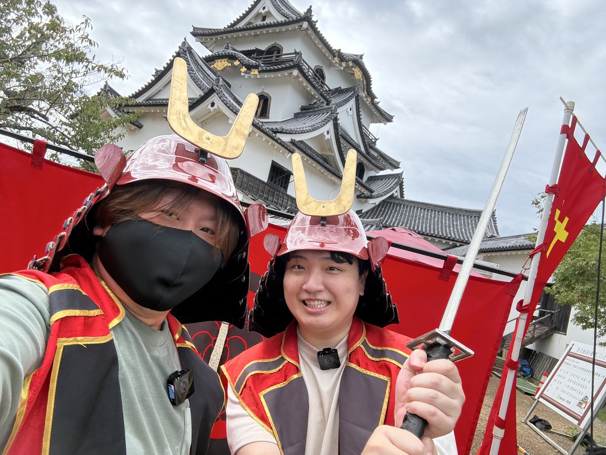 teamfranktakeo's tweet photo. #JR西日本x高田村ビワイチバトル
#滋賀DC
#PR
彦根城に来たぞ！！
ひこにゃんと一緒に写真撮影😃🤳 https://t.co/NPjHw6afbp