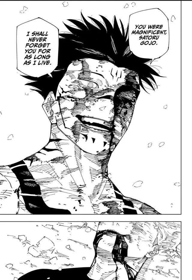 specialgradeken's tweet photo. Its been 3 years since this fight ended and jjk fans still think sukuna needed 10 shadows to win 

#jjk #jujutsukaisen #sukuna #gojo 
#anime https://t.co/rueuCyocqz