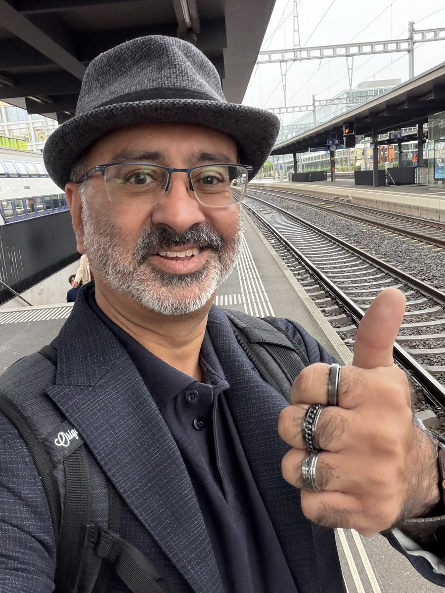 Hoorge's tweet photo. Greetings from Zurich, Switzerland. It’s day one of @wpninjasummit and I’m on my way to Baden to kick things off with my amazing team and @_Robopack. Let’s do this! 

#Robopack #WPninjas #ITpros #MSIntune https://t.co/zKcIlmufcE