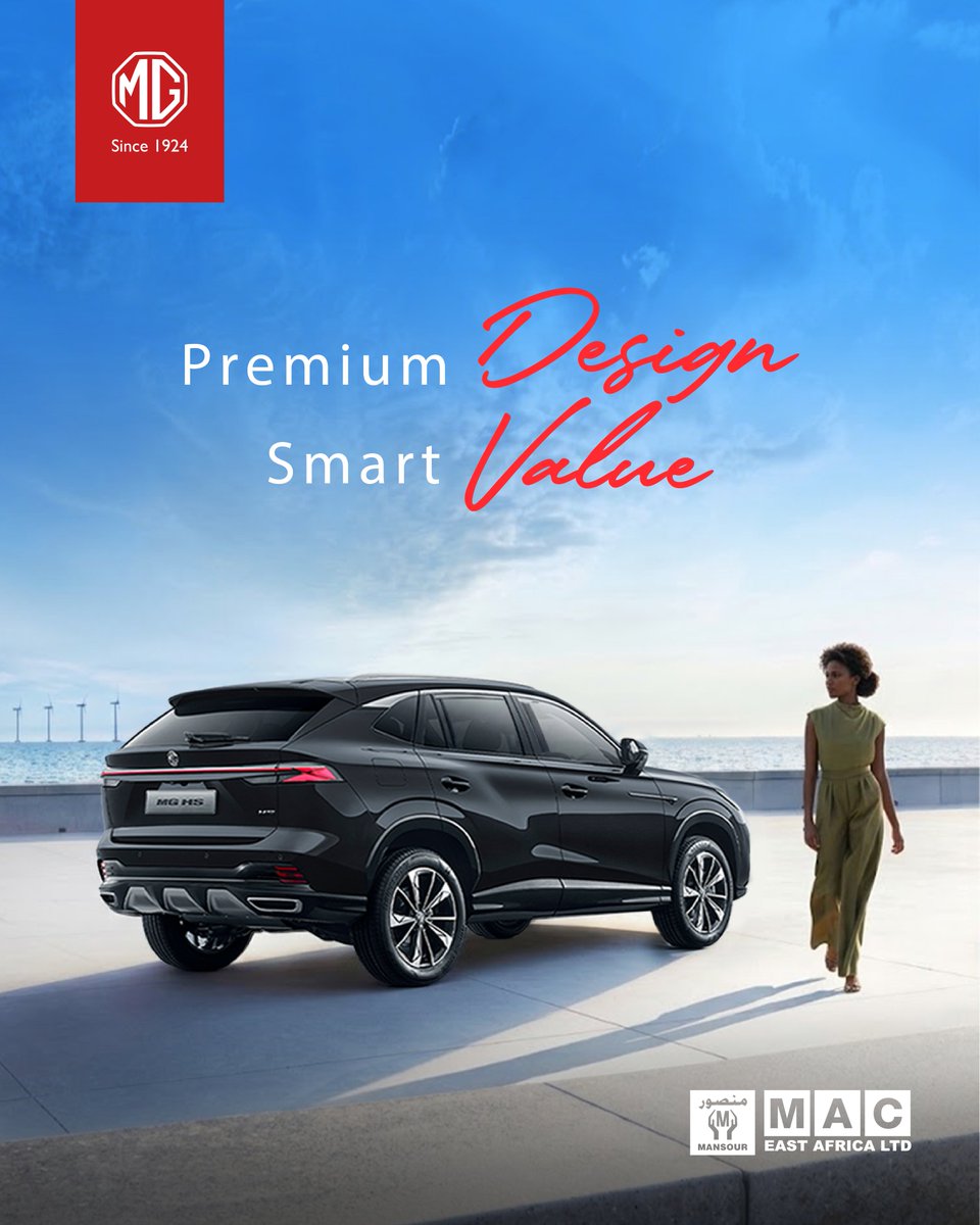 MGUgandaAcc's tweet photo. Premium design should feel attainable.

MG combines striking looks, refined details, and smart value to create vehicles that stand out for all the right reasons.

Explore a brand that offers more than you expect.

Visit our showroom today. https://t.co/NbbTGEzkEN | +256 (0)414 252 810
#MGUganda