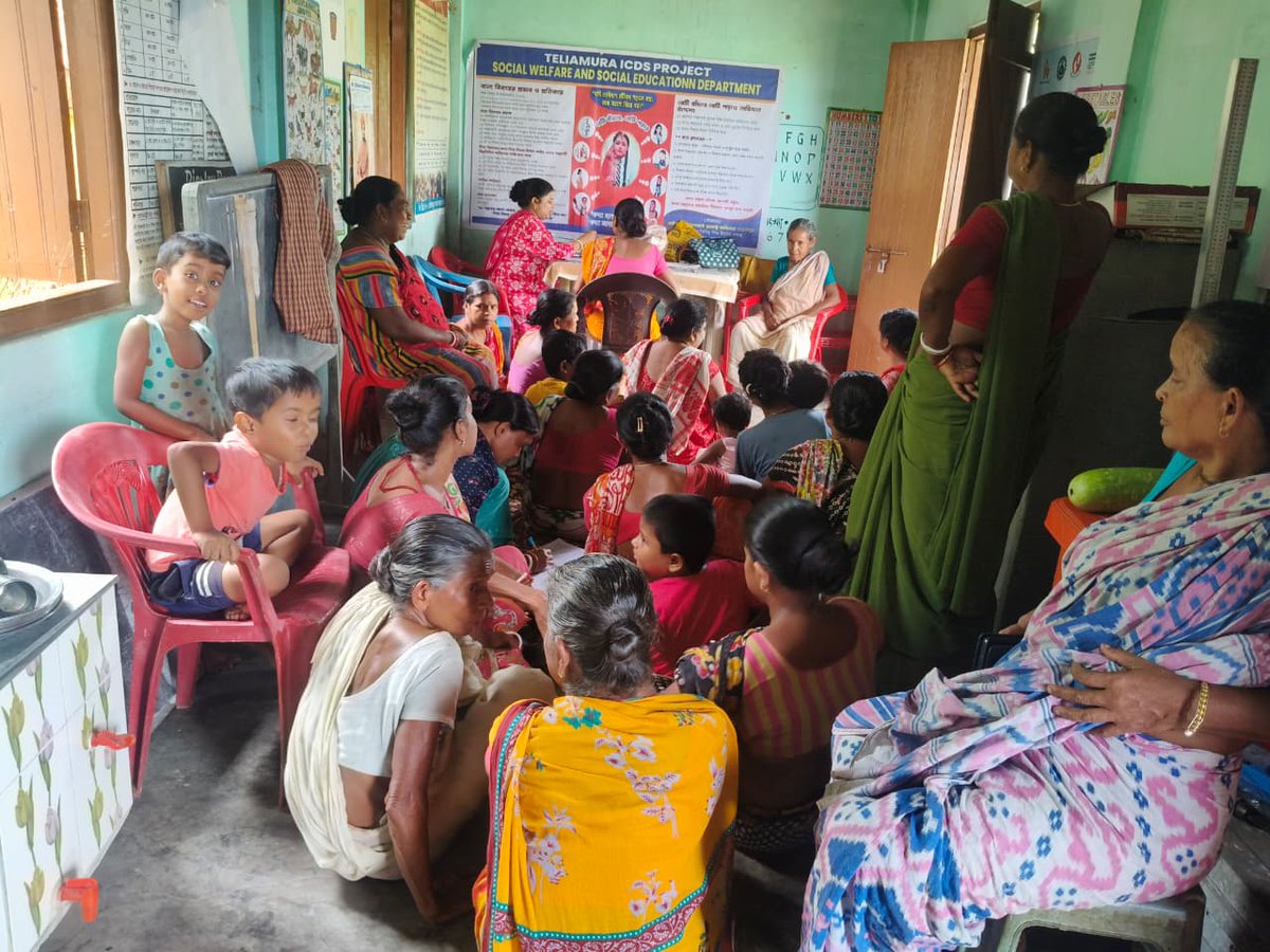 TAbpmjay's tweet photo. 🩺 T3 Camp Successfully Conducted!
📍 Satish Bhowmik Para AWC
🏥 Conducted by Lembuchara AAM under Teliamura SDH, Khowai Tripura
👥 75 beneficiaries present | 🔬 50 tests conducted
#PMOIndia #CMOTripura #MoHFWIndia #Jksinha #KirangitteIAS
#hfwtripura #mygovtripura #NHMTripura https://t.co/PjEjA4Os3d