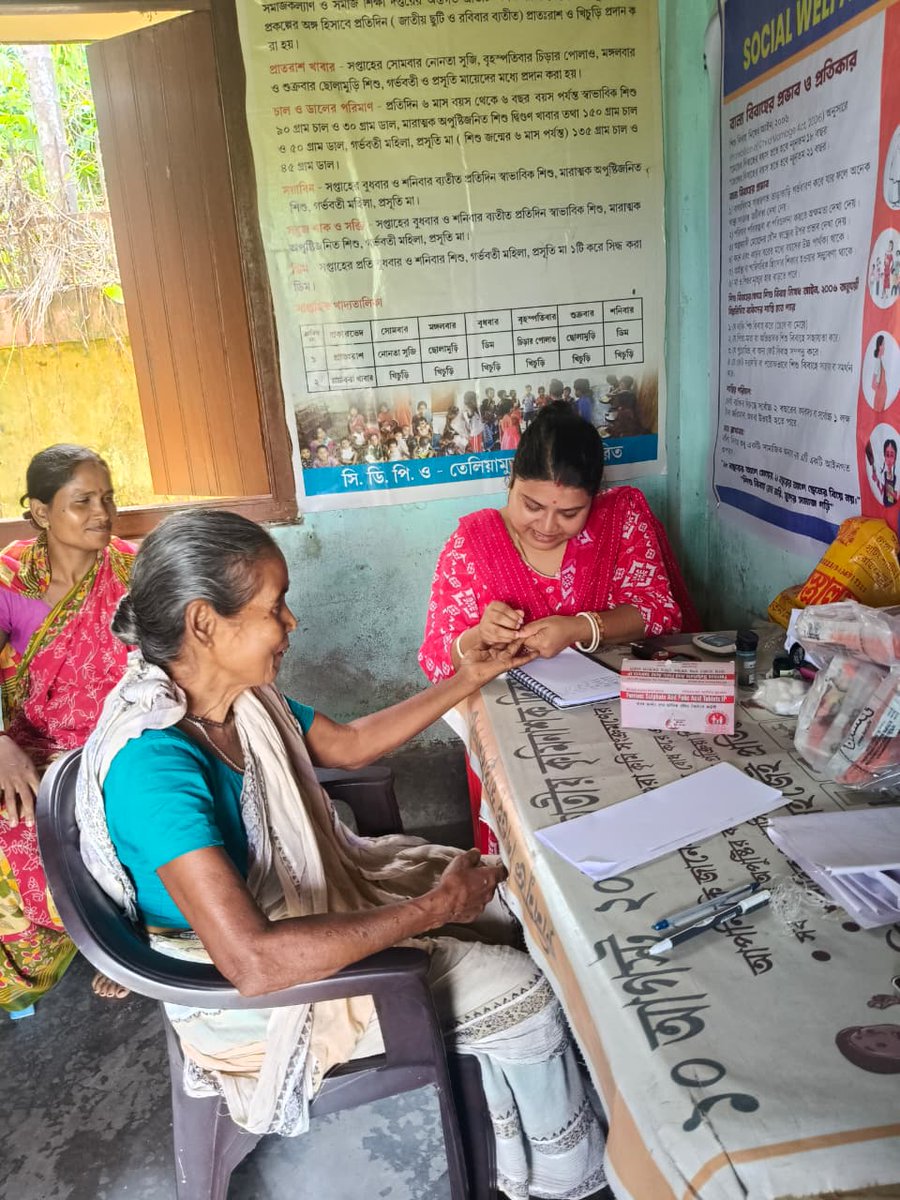 TAbpmjay's tweet photo. 🩺 T3 Camp Successfully Conducted!
📍 Satish Bhowmik Para AWC
🏥 Conducted by Lembuchara AAM under Teliamura SDH, Khowai Tripura
👥 75 beneficiaries present | 🔬 50 tests conducted
#PMOIndia #CMOTripura #MoHFWIndia #Jksinha #KirangitteIAS
#hfwtripura #mygovtripura #NHMTripura https://t.co/PjEjA4Os3d