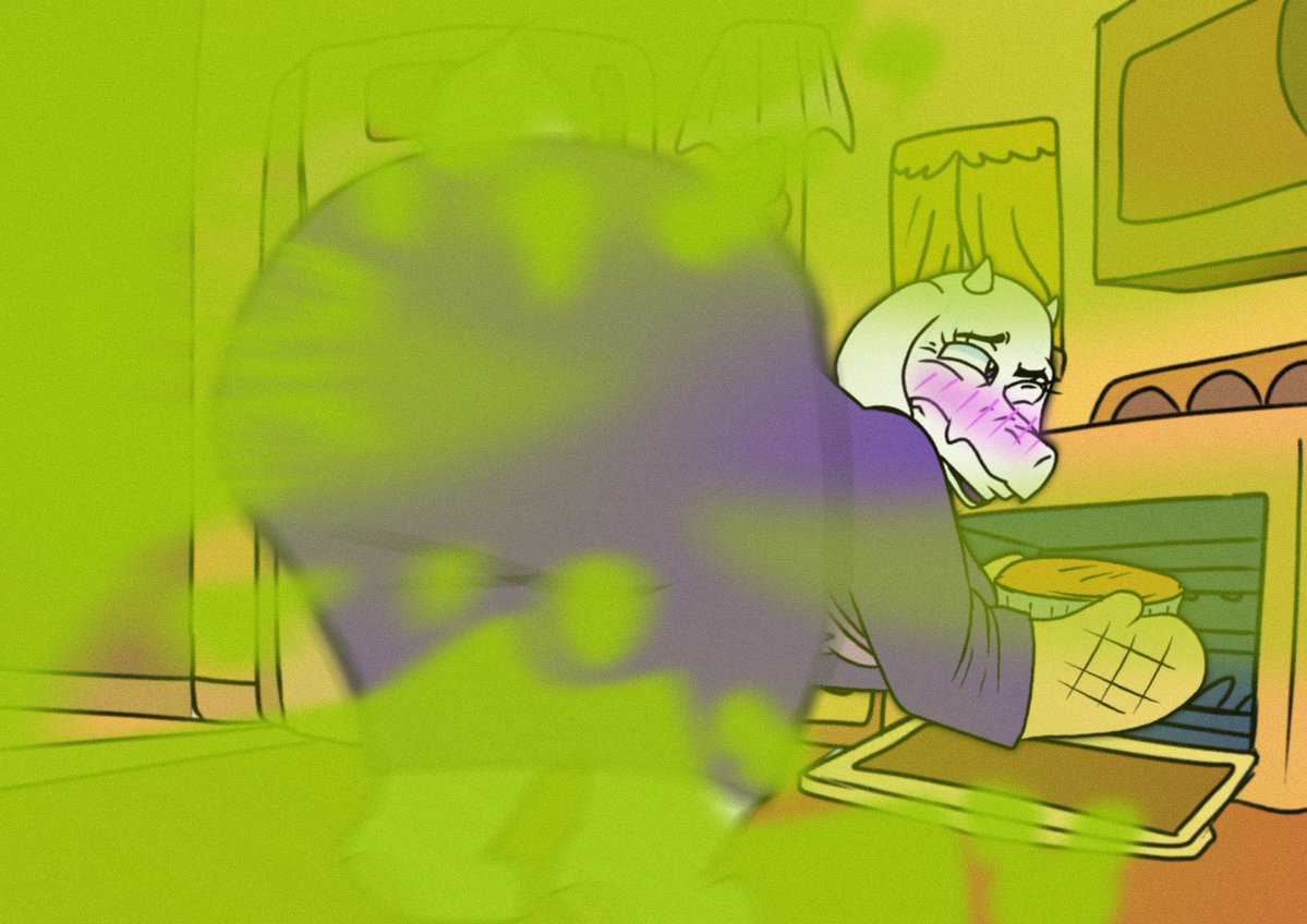 ArtsyFartsy_18's tweet photo. CW: Fart Alt

Toriel had a lot in the oven…

Not talking about the pie~

#undertale #toriel #fart #fartart #fanart https://t.co/HNdeAiNIfS