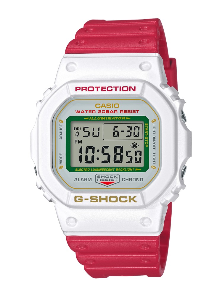 T_Kashio_Museum's tweet photo. おはカシ記念館✨
今日は「招き猫」の日🐱✨
G-SHOCKが2020年1月に発売した限定モデル「MANEKINEKO」⌚
黒・白・金の招き猫をモチーフにした3モデルで、文字盤やバンドに猫や小判のモチーフを配した遊び心あふれるデザイン⌚️（よーく見てみると見えますね👀）

型番と当時の価格：DW-5600TMN-1JR / DW-5600TMN-7JR 14,300円、GA-100TMN-1AJR 18,700円。（Y子）

※現在は生産完了。