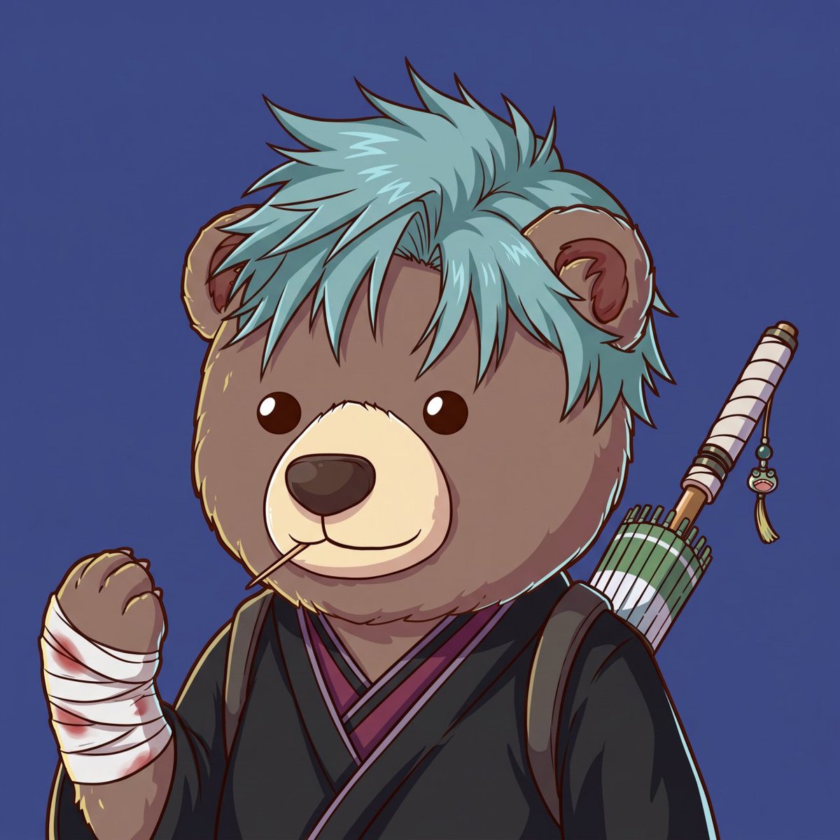 FuzziesHQ's tweet photo. @nft_acekings @ChromaGlitchy gm 🐻 https://t.co/IGdpiVxdc1