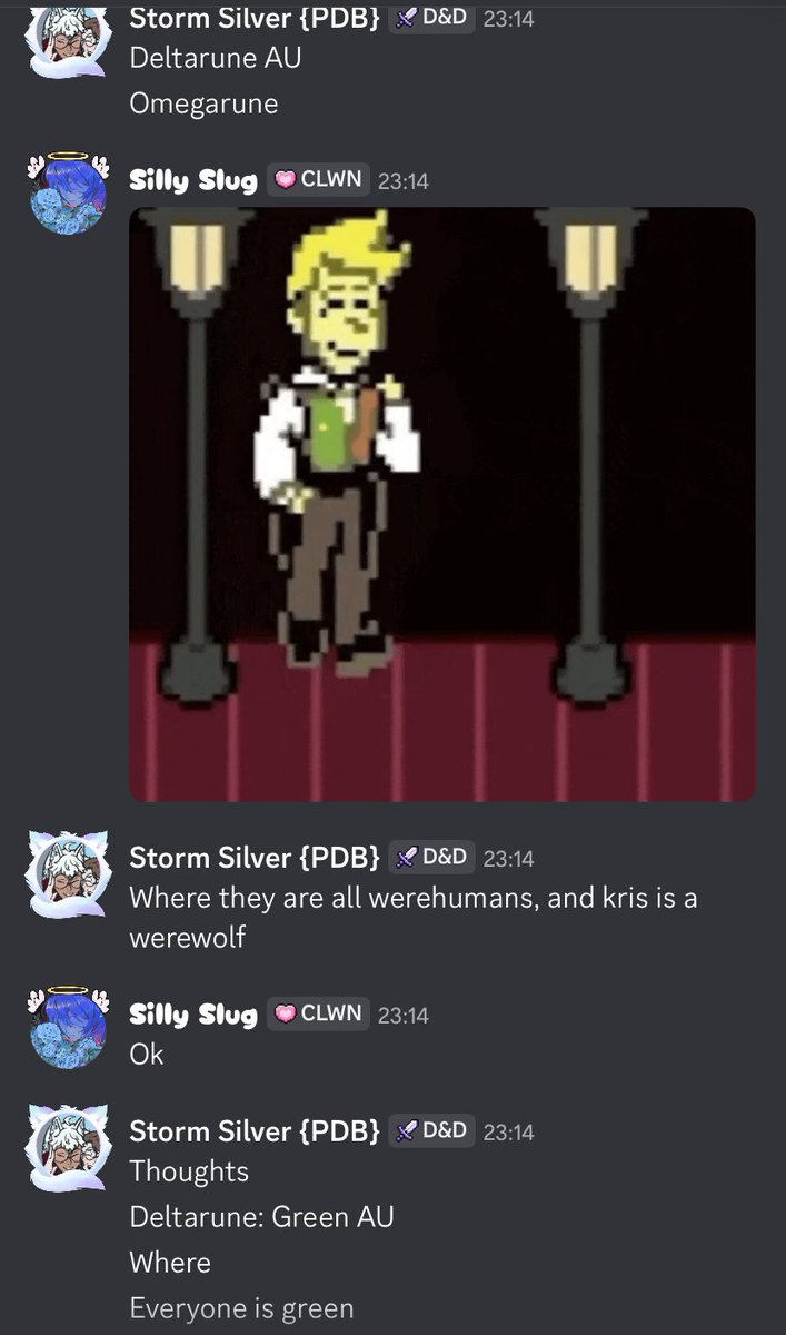 StormSilverAce's tweet photo. Deep late-night convos with @LiliaSluggyVT https://t.co/vFkMfcXVci