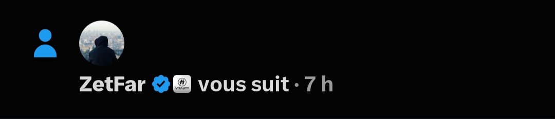 Kayz_3_3's tweet photo. Je me réveille et qu'est-ce que je vois ? @ZetFarYT me follow 😍🐐

Merci beaucoup, Zet ❤️ Même si ce n'est pas pour ça, je te suis depuis plus de 4 ans et je suis toujours resté fidèle à ton contenu 🫡

Vive les ZFR et vive HavoK 🤜🏻🤛🏻 https://t.co/svoMuP27sS