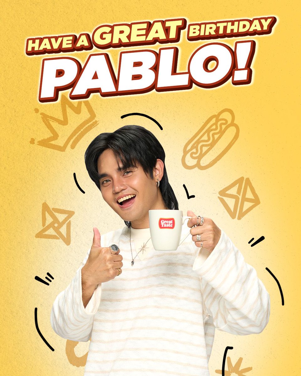 GreatTaste_PH's tweet photo. Maligayang kaarawan sa ating GREATEST Pinuno, Pablo @imszmc 🥳 
 
#GreatTastexSB19 #KaarawanNiSB19Pablo https://t.co/ZGbEFyK9OO