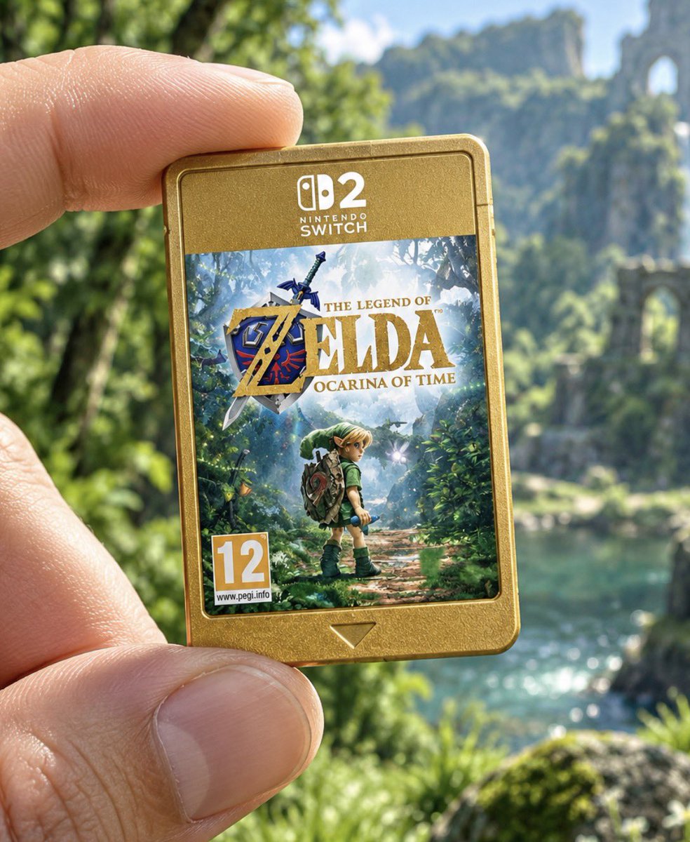Cris_Arcades's tweet photo. Pregunta para la comunidad: ¿Les gustaría que Nintendo rescatara este detalle clásico y sacara el nuevo Zelda con edición en cartucho dorado? https://t.co/OPMoIdqkSz