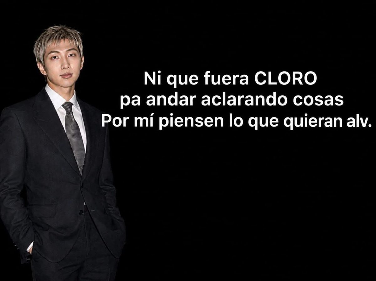 RosyRM8's tweet photo. Cosas que Namjoon  diría en sus rolitas , 😎 https://t.co/CEswPEJjZw