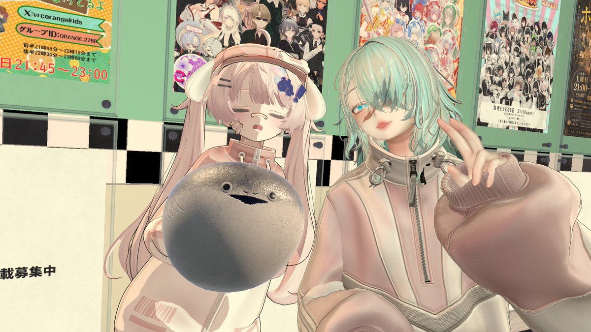 ranmar50's tweet photo. 昨日はVRCイベント
【クレームダイナーvolcano】に行ってきたよ！
クレームを言いたくなるようなポンコツ？ファミレスらしいけど
普段クレームなんて言わないから難しかった...

でも楽しかったしまた行きたいね

#vrc_volcano https://t.co/hxMTSrMnBm