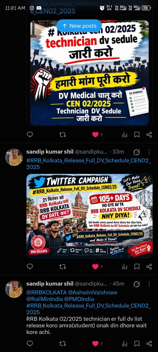 Achalsinha5's tweet photo. #RRB_Kolkata_Release_Full_DV_Schedule_CEN02_2025
@RRBKOLKATA 
@RailMinIndia 
@pmo https://t.co/YsZz1cQOjk
