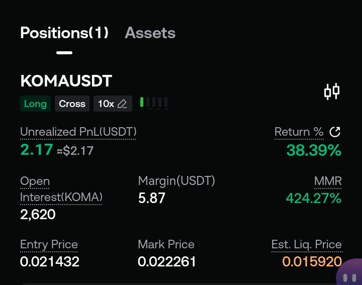 AdaoraAm's tweet photo. Get some $KOMA 
A possible 2x is achievable 
DYOR NFA https://t.co/6VlNbYYR6h