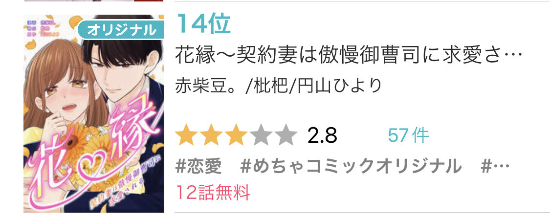 akashibamame_'s tweet photo. 担当さんから教えていただき、
アプリで急上昇ランキング1位、
部門14位と知りました！！😳

トップバナーにもして頂いております…！

読んでいただき、ありがとうございます🥲✨ https://t.co/wpOyOs32q8