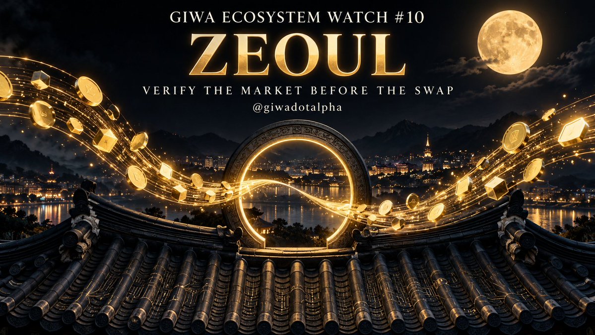 giwadotalpha's tweet photo. GIWA Ecosystem Watch #11 — @zeoul_dex 🔄

A DEX can become core infrastructure for a new chain—but only when its contracts, liquidity, and interface can be independently verified.

ZEOUL’s public identity is @zeoul_dex. As of September 12, however, I could not verify an accessible official website, technical documentation, published contract addresses, or a functioning interface through publicly indexed sources.

That limits what can responsibly be stated about the project today.

No confirmed information was found describing ZEOUL’s automated-market-maker design, liquidity model, fee structure, supported assets, security review, team, or deployment schedule.

Why is this verification important for GIWA?

• A native exchange would determine where newly issued GIWA assets first obtain liquidity.
• GIWA’s OP Stack architecture and stated one-second block time could support quick swaps, but performance claims require a working deployment.
• Upbit familiarity may attract Korean users who have limited experience with self-custody and decentralized exchanges.
• Incorrect contract addresses can expose those users to counterfeit tokens, malicious approvals, and unusable liquidity pools.
GIWA currently provides an official Sepolia explorer, faucet, bridge information, and developer documentation. These resources make it possible to validate a project once it publishes its deployment details.
Before treating ZEOUL as a live GIWA DEX, verify:
• A contract address announced directly by @zeoul_dex
• The same address and source-code verification on the GIWA Sepolia explorer
• Swap and liquidity-pool transactions recorded on-chain
• Clear documentation covering fees, slippage, token approvals, and liquidity withdrawal
• Confirmation of any claimed GASOK participation from ZEOUL or GIWA

There is no verified ZEOUL-specific Sepolia transaction to recommend at this time.

The practical action is to prepare the official verification path: obtain test ETH only through GIWA’s official faucet, open the official Sepolia explorer, and wait for @zeoul_dex to publish a contract address. When one appears, compare the address character by character before connecting a wallet.

A project name and interface are not enough to establish a functioning exchange.
For ZEOUL, the next meaningful milestone is simple: publish the product, publish the contracts, and let GIWA Sepolia verify the activity.
Liquidity begins with capital.
Trust begins with an address anyone can check.
#GIWA @zeoul_dex #ZEOUL